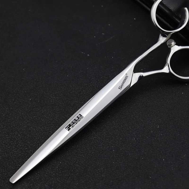 NEUE 6/6,5-Zoll Friseurscheren Professionelles CNC Flachschneidescheren-Set, Friseur-Spezialset Schraubenlose Haarschneideschere – Detail 10