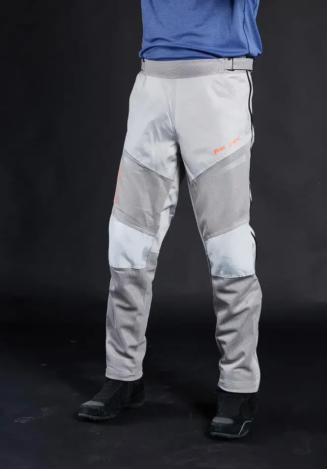 

Summer motorcycle breathable pants fall-proof motorcycle men's riding pants are equipped with detachable quick-release pants