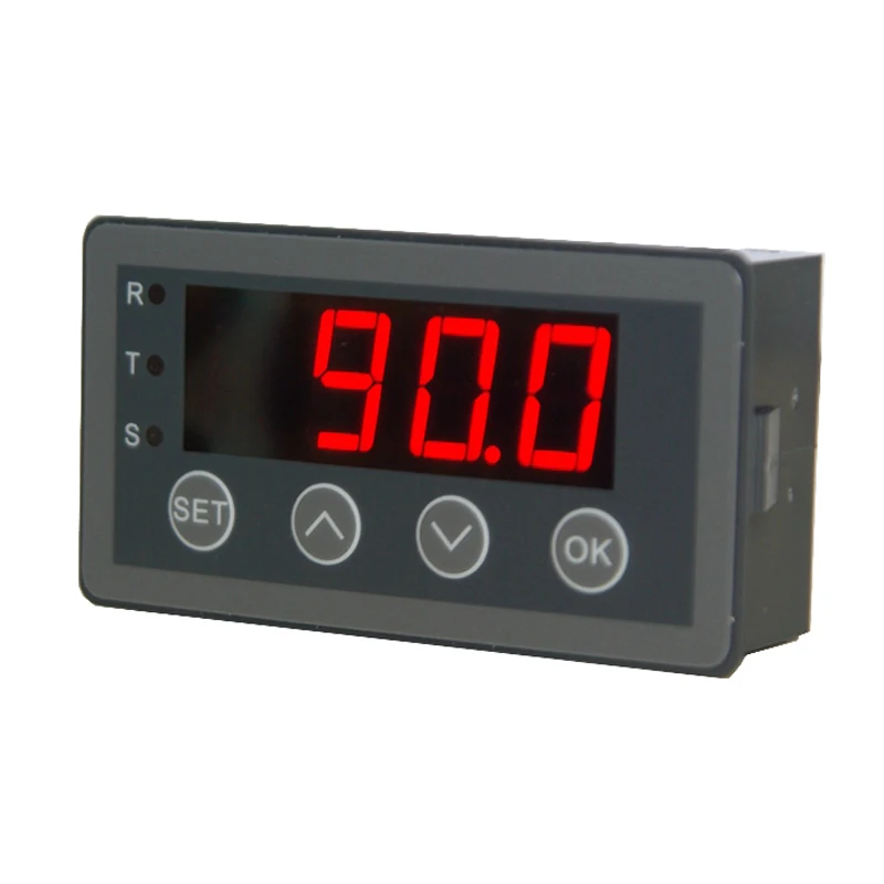 Imagem -02 - Indicador de Entrada de Sinal Analógico Medidor de Exibição Digital 010v 0-10v 0-10v 0-10v Relé Porta Rs485