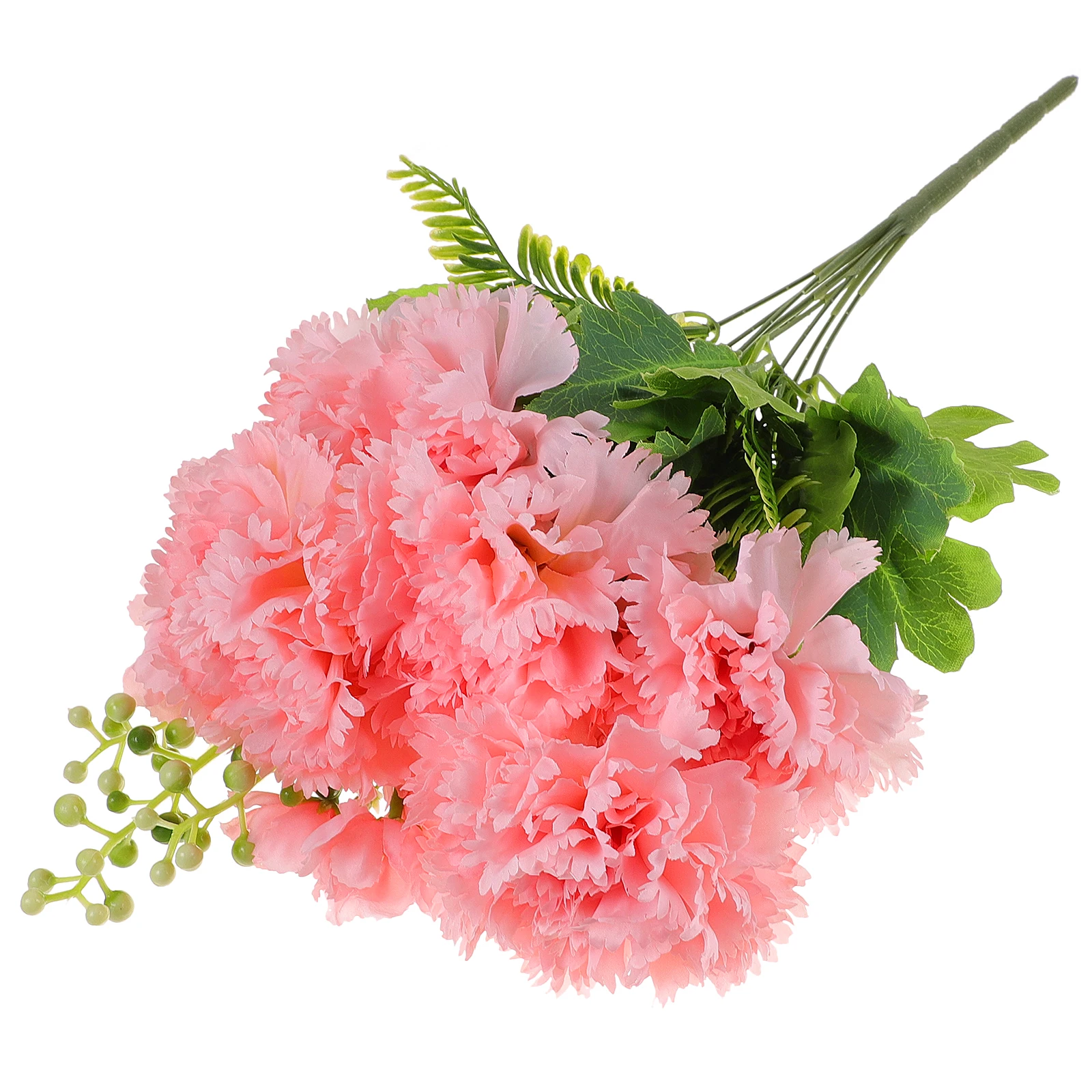 

Vivid Lifelike Artificial Carnations Fake Flower Decorative Bouquet Wear-Resistant Cloth Simulation Flowers For Home Party