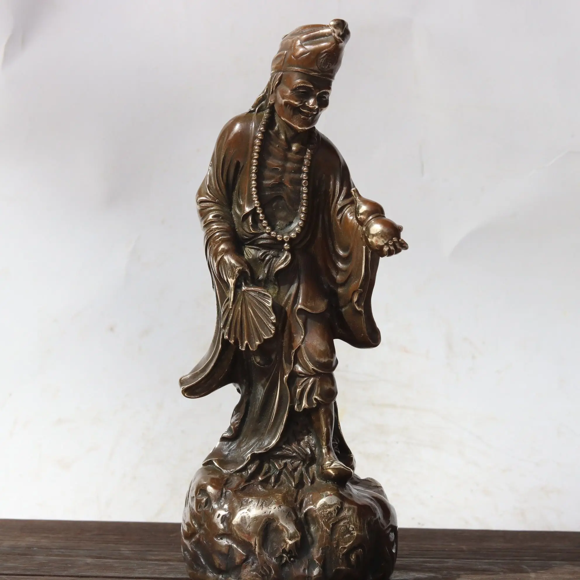 Jigong living buddha jigong monk Statue Sculpture Figurines Home Garden Decoration Statues For House ﻿