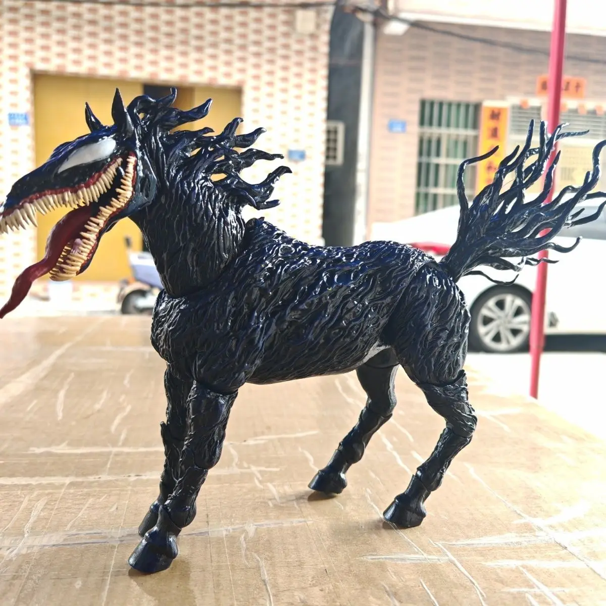 Marvel Series 2024 Venom Movie Randapparatuur The Last Dance Venom Horse Actiefiguren Nieuwe actiefiguren Collectible voor geschenken