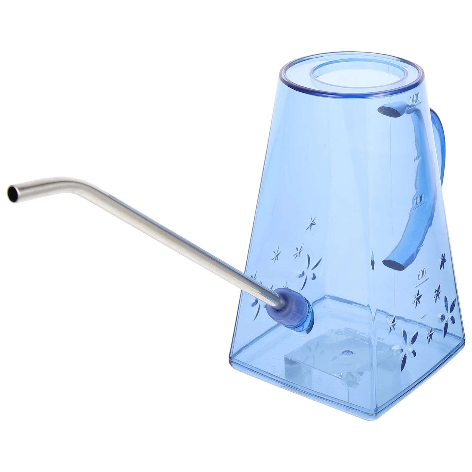 

1pc Long Mouth Watering Can Stainless Steel Plastic Small Size for Succulents Houseplants Gardening Tool Outdoor Indoor Use