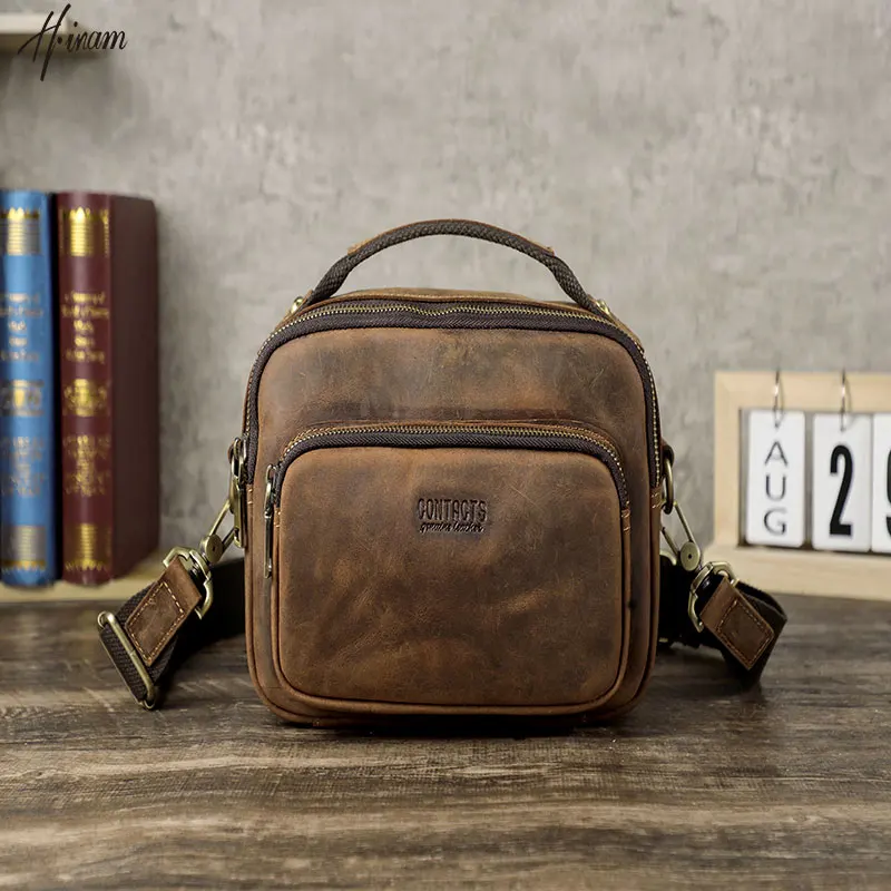 refined-men's-vintage-genuine-leather-laptop-crossbody-timeless-elegance-versatile-carry-casual-mini-waist-bag
