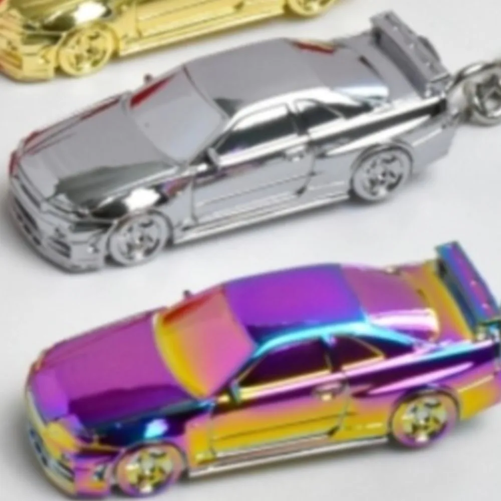 

Seeker 1:87 Gifts for Teenagers R34 Key Chain Vehicle Diecast Model