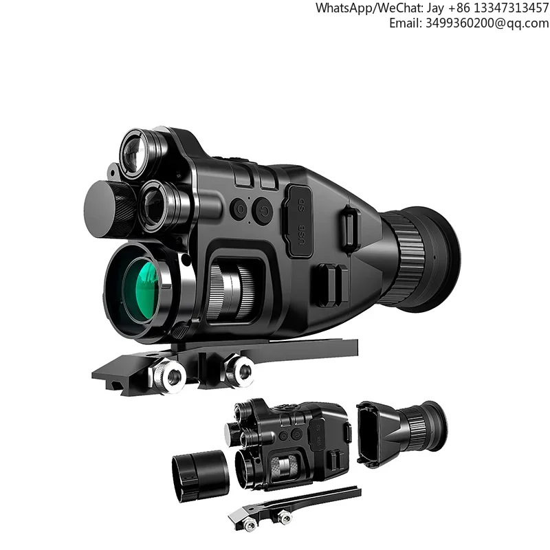 

2026Ouick Disassembly High Power Infrared Vision Night Night Vision Monocular Night Vision Laser Sight For Hunting