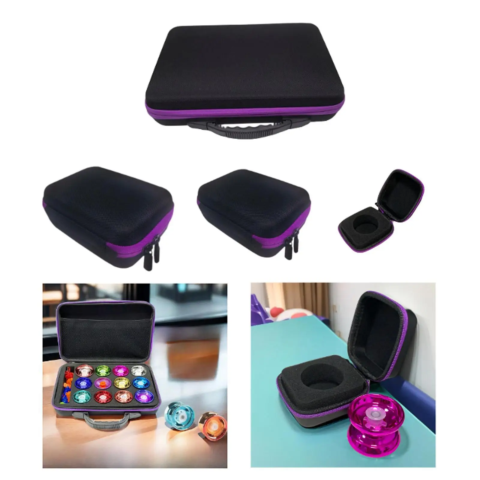 

yo Balls Storage Bag Handbag with Handle Pouch Outdoor Equipment Resistant Hole