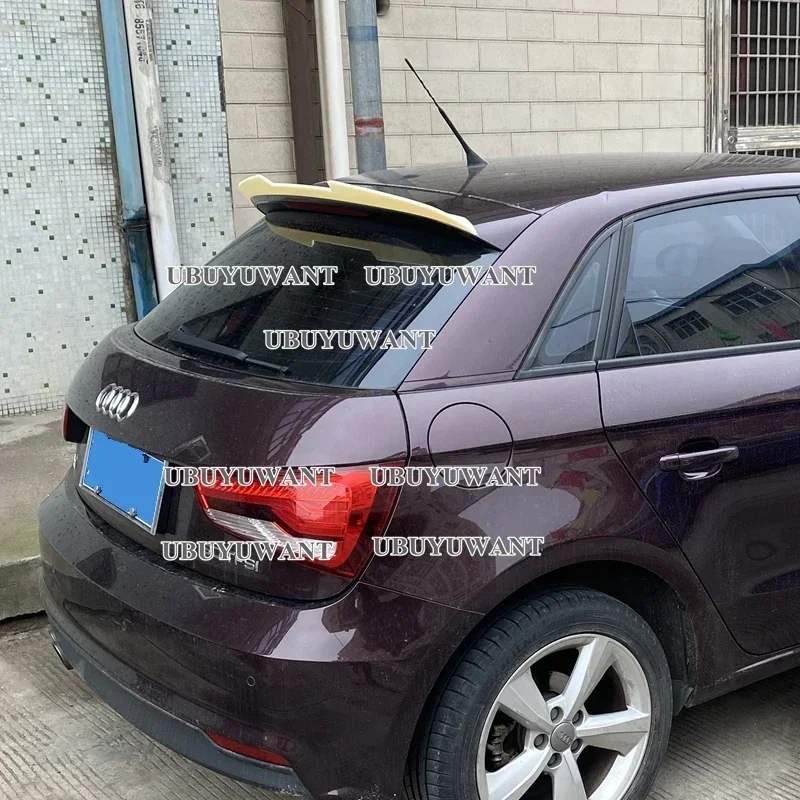 For Audi A1 8X PQ25 Hatchback 10-14 High Quality ABS Plastic Rear Wing Roof Rear Box Decorated Spoiler