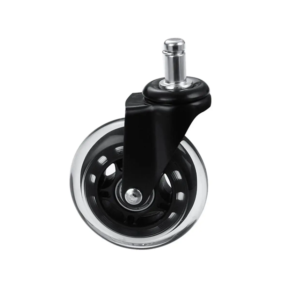 Utility Design 5 Pack Chair Wheels , 2.5 Inch Heavy Duty Replacement Chair Wheels, Quiet Floor Protectors for Most Chairs