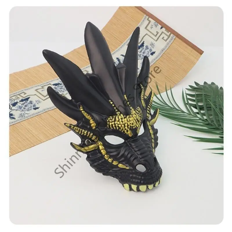 M68A Dragon Head Mask Full Face Maska Halloweenowa maska ​​na Halloween dla kobiet mężczyzn