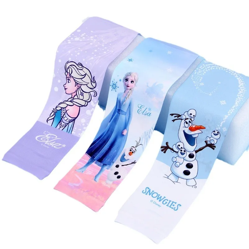 Miniso Disney Ice Silk Sleeve للأطفال واقي من الشمس بأكمام ثلجية رياضية خارجية خفيفة وأكمام قابلة للتنفس ثلج ثلجي