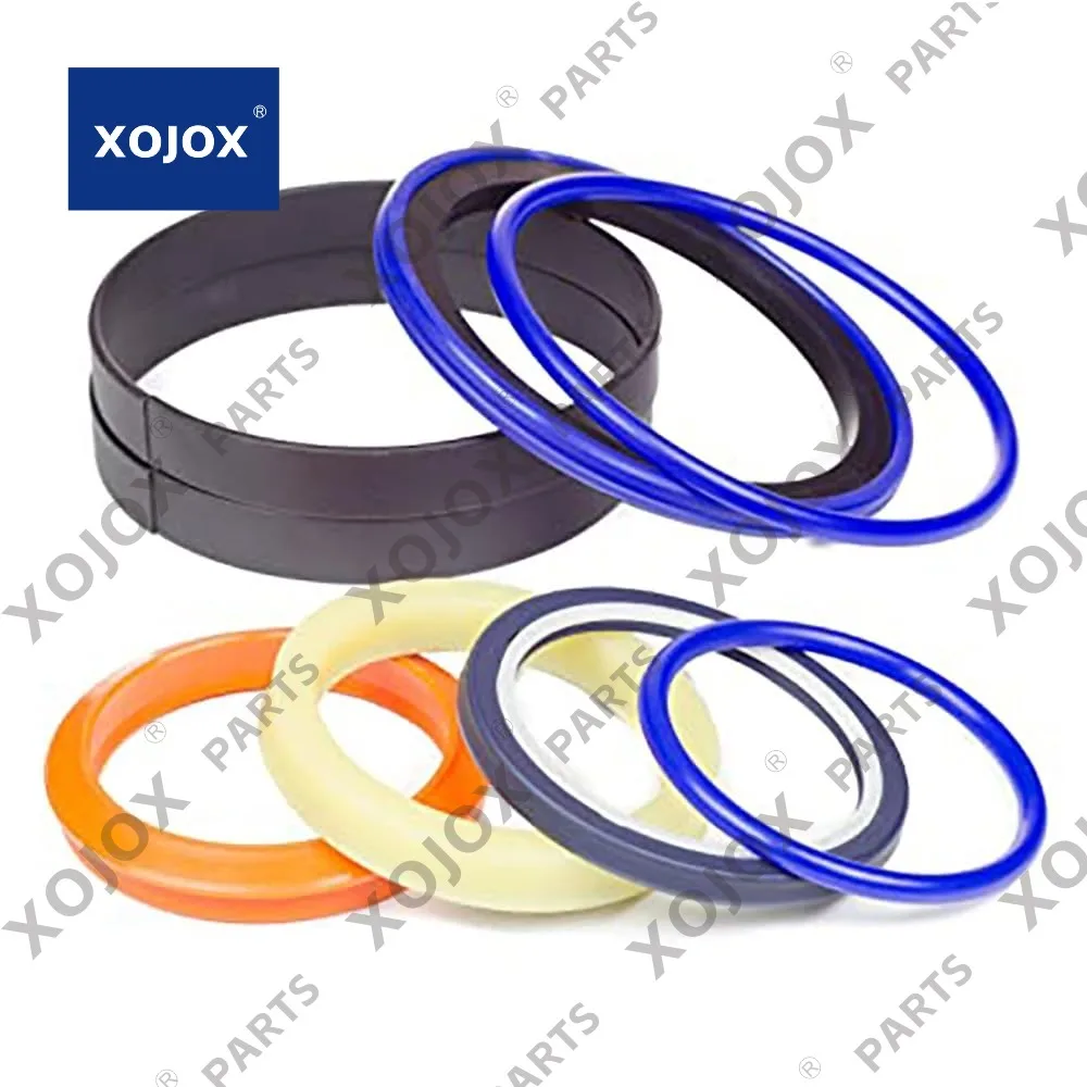 

XOJOX 991/00100 561-70063 Hydraulic Cylinder Seal Kit Rod Size 2.36" Bore Size 4" Fits JCB Loaders 410 411 412 415 416