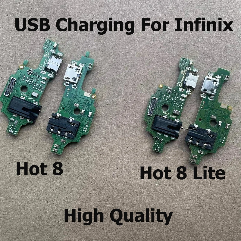 

Новинка для Infinix Hot 8 Usb зарядная док-станция Плата Usb зарядный разъем для Hot 8 Lite гибкий кабель