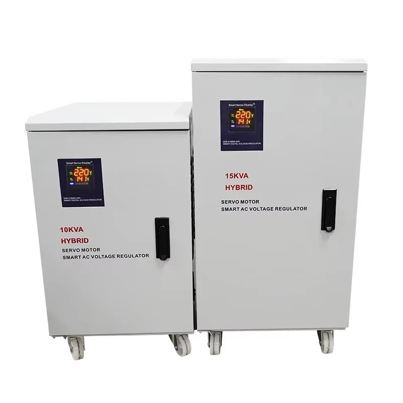 

Автоматический сервоприводный стабилизатор/регулятор напряжения серии TND 15 кВА по заводской цене для 220/230 В, 50/60 Гц, гибридный, SVC