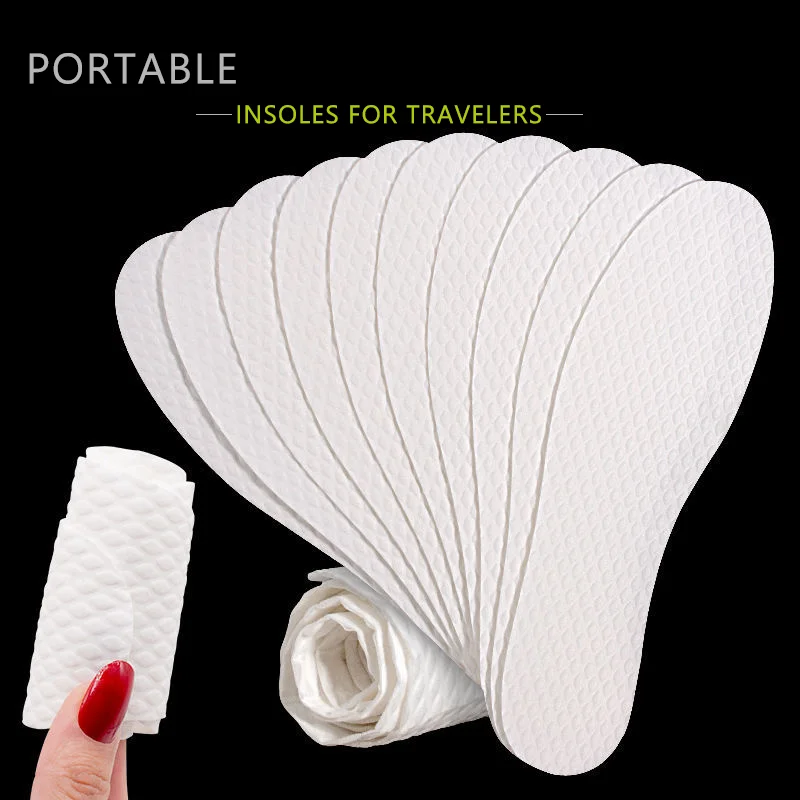 12 Pairs sports Disposable foot thin flat comfortable massage soft foam breathable insoles for men woman sneakers shoes