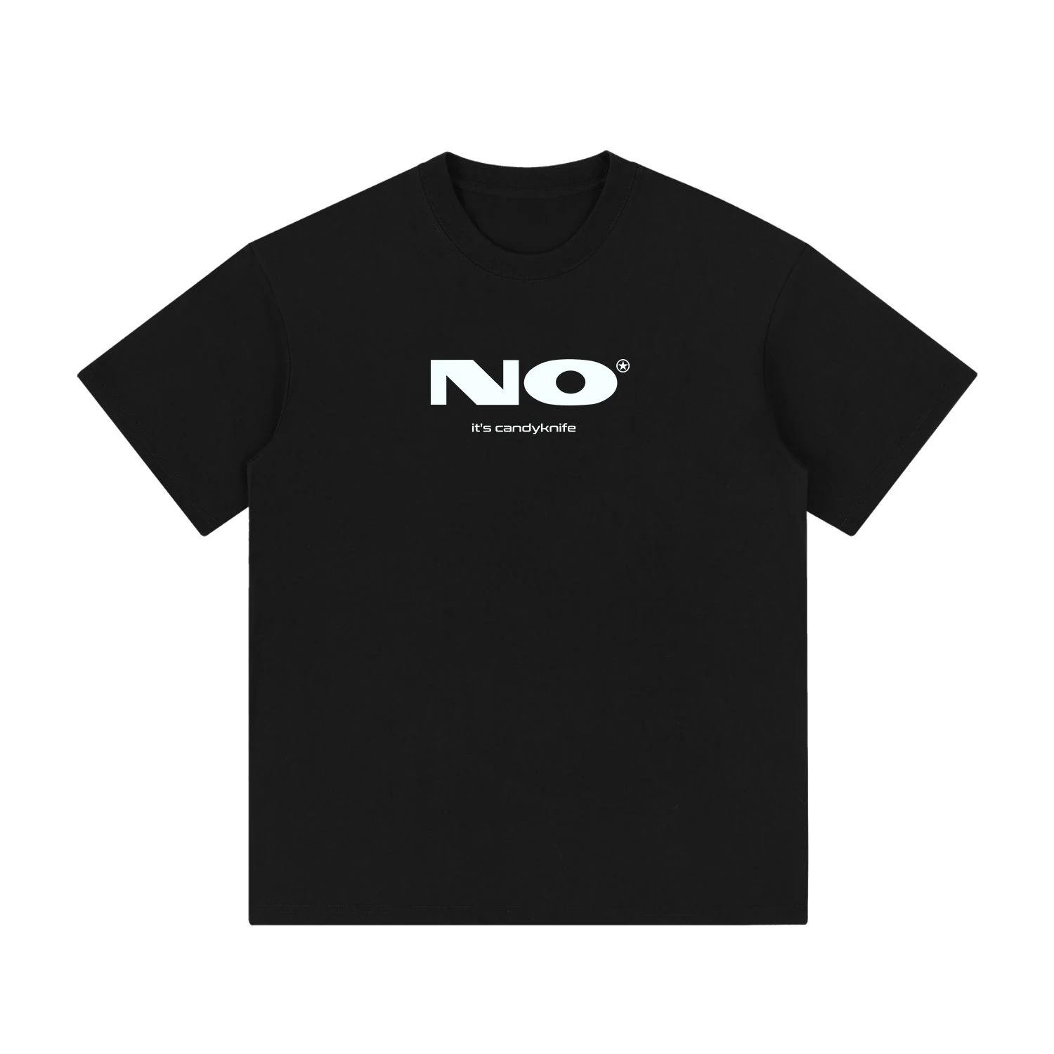 

Fashion Brand Personality Letter NO Printed American Short Sleeve T-shirt INS Trend Men and Women All The Top