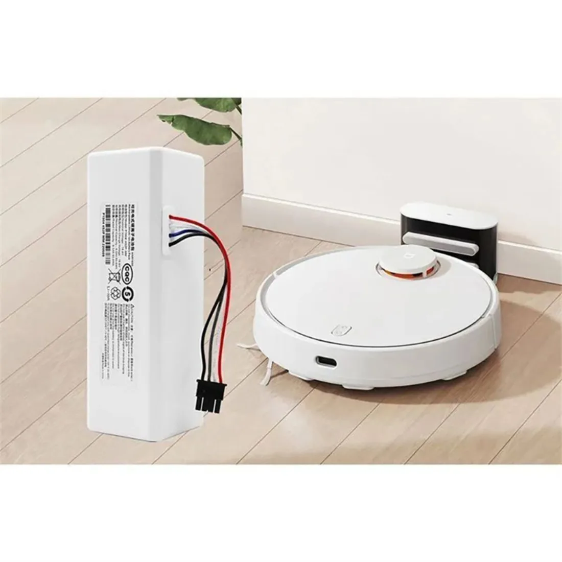 Vacuum cleaner battery 14.4V Mi Robot Vacuum MOP SKV4093GL Stytj01ZHM suitable for Xiaomi Vacuum MOP 1C P1904 original battery