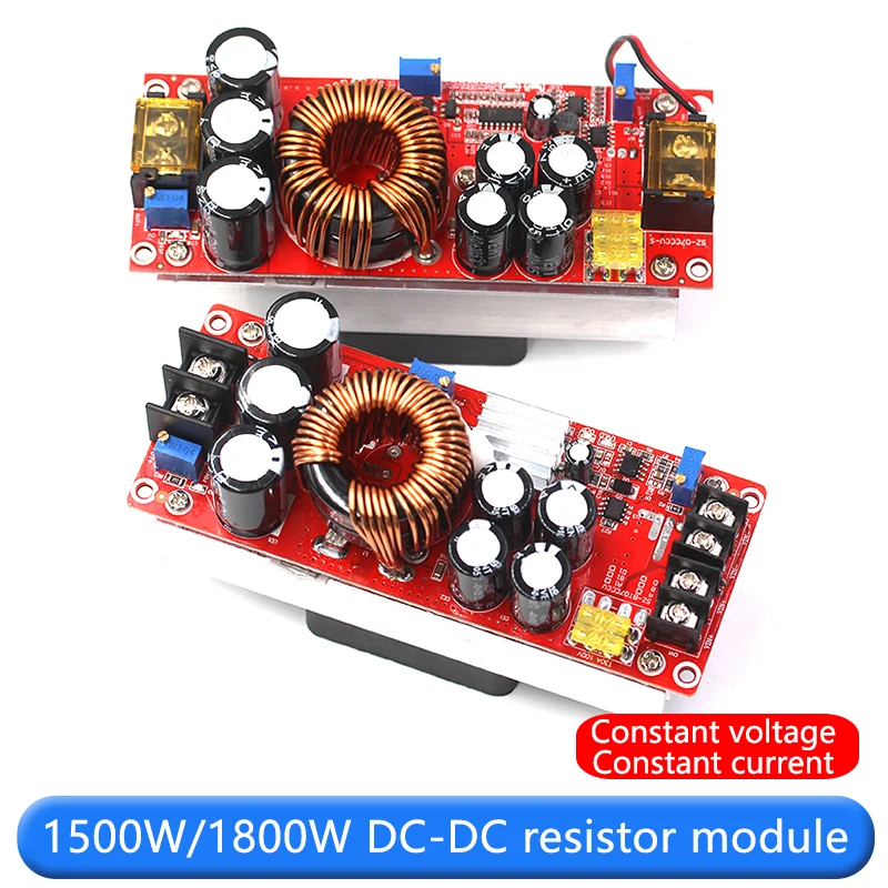 1500W/1800W DC-DC boost constant voltage constant current adjustable power supply module 12-60V to 12-90V