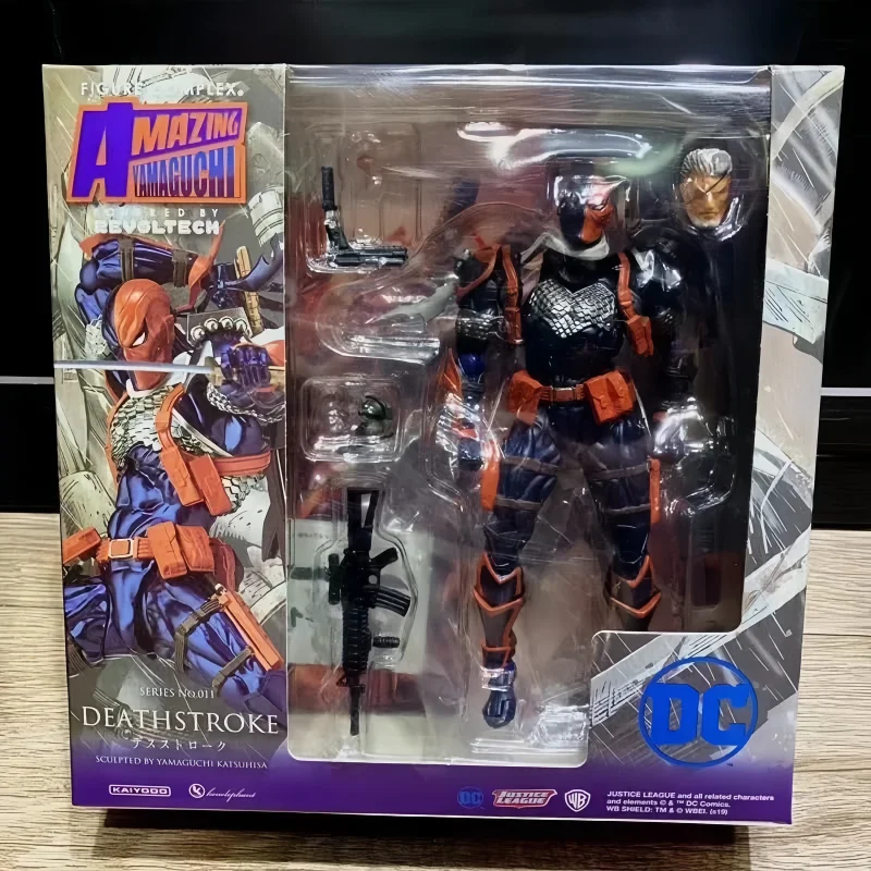 Hot 17cm Deathstroke Yamaguchi Style In Stock Joint Mobility Anime Action Collection Figures Model  For Friend Gift Toys