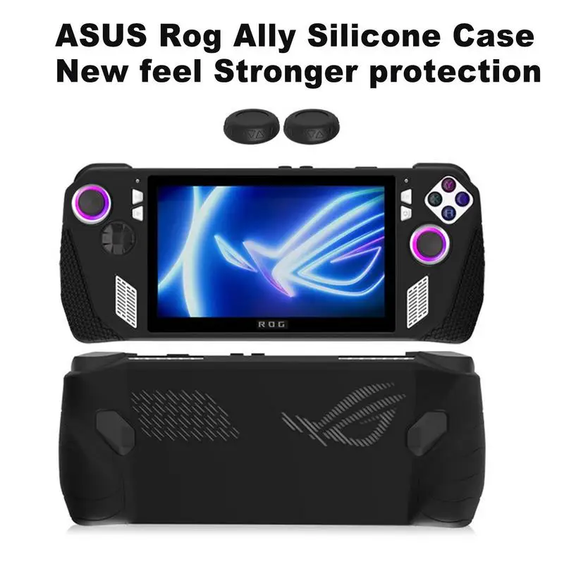 Silicone caso para asus desonestos, game console capa de proteção para asus desonestos