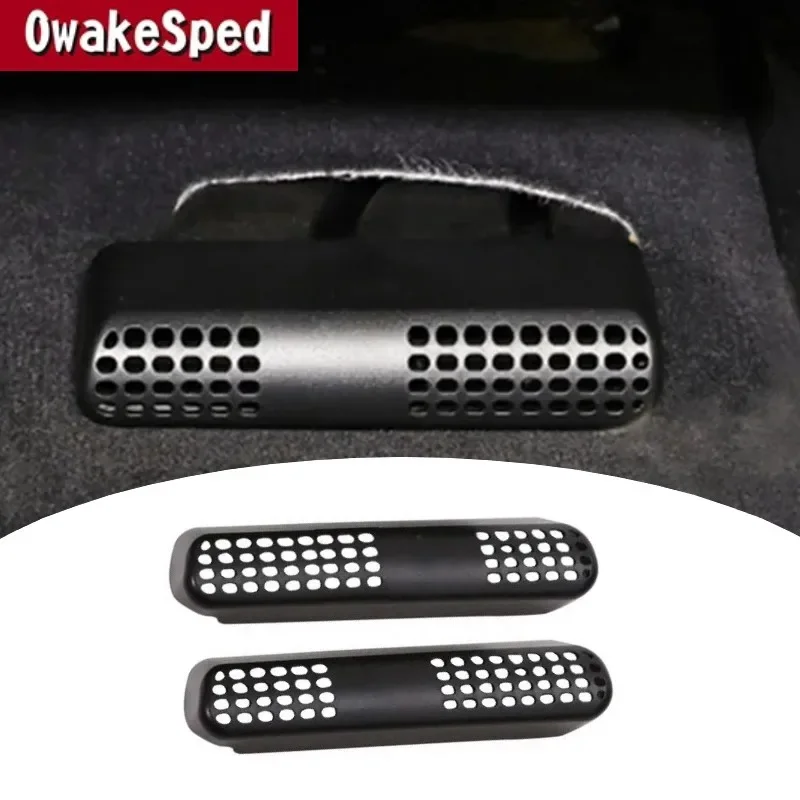 

Car Seat Floor Air Condition Outlet Cover Decoration Trim For BMW 3 4 series F30 F32 F34 2013-2016 Interior Accessories Sticker