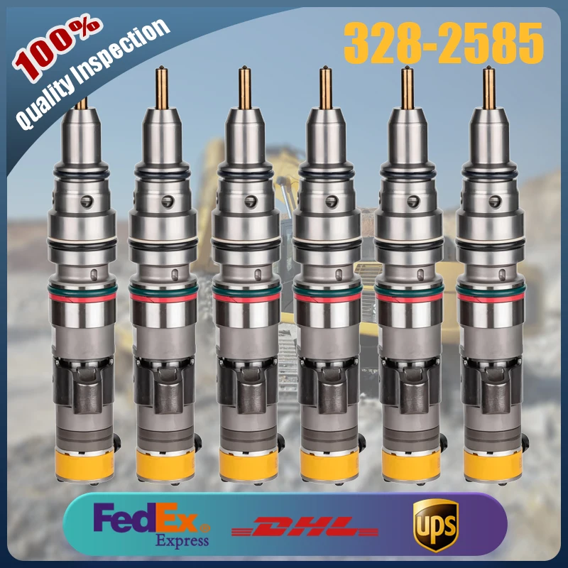 

1pcs High Quality Common Rail Fuel Injector 328-2585 for Caterpillar C9 Engineering Machinery Engine Parts 3282585