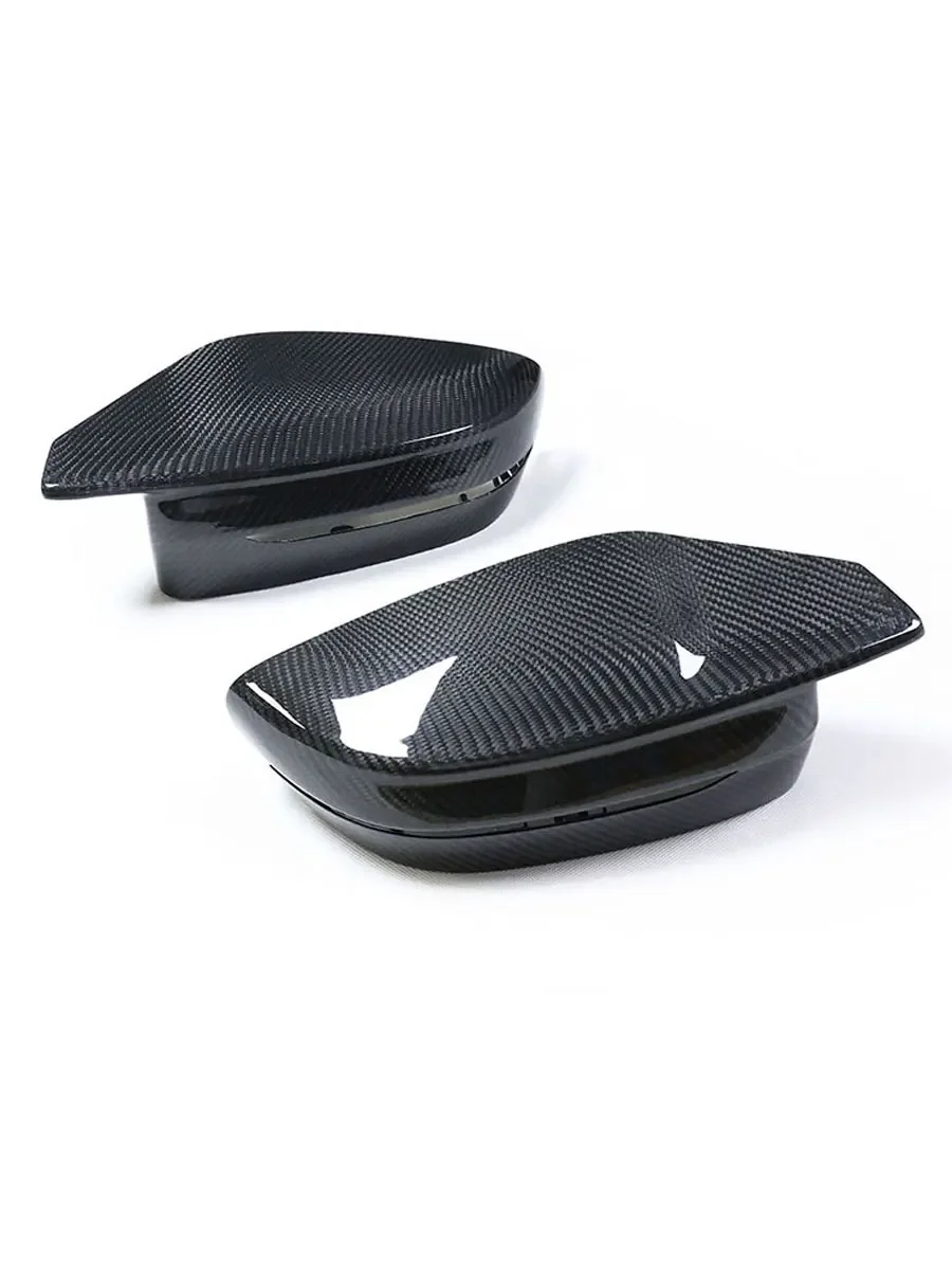 For BMW G80/G82/G83 New M3 M4 Real Dry Carbon Fiber Replacement Rearview Mirror Housing Suitable for Left-hand Drive and RHD