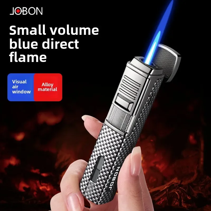 

JOBON Windproof Compact Lighter Inflatable Cigar Lighter Transparent Air Tank for Boyfriend Gift Smoking Ignition Tools.