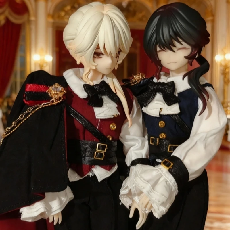 Nova série de eventos passados sicilianos 1/8 bjd caixa cega genuína figura de ação boneca brinquedos da moda ornamento caixa misteriosa mjd pendurar cartão presente