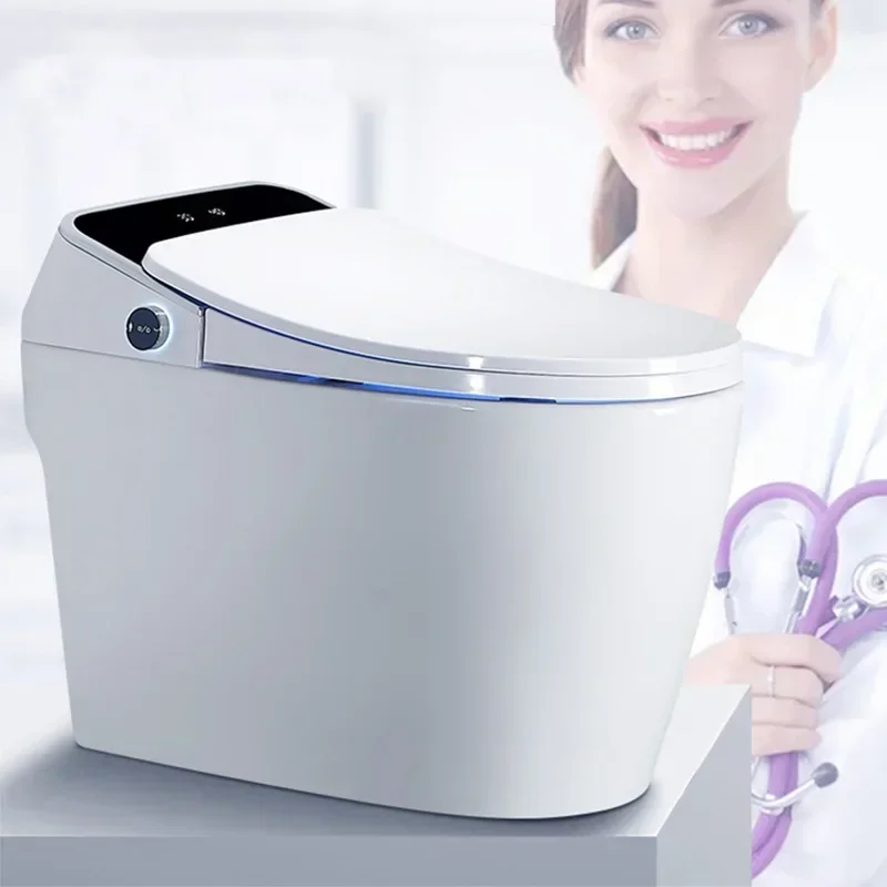 Vendite calde S Trap Toilette sifónica Commodes Inodoro Bagno Intelligente Riscaldata Toilette intelligente in ceramica