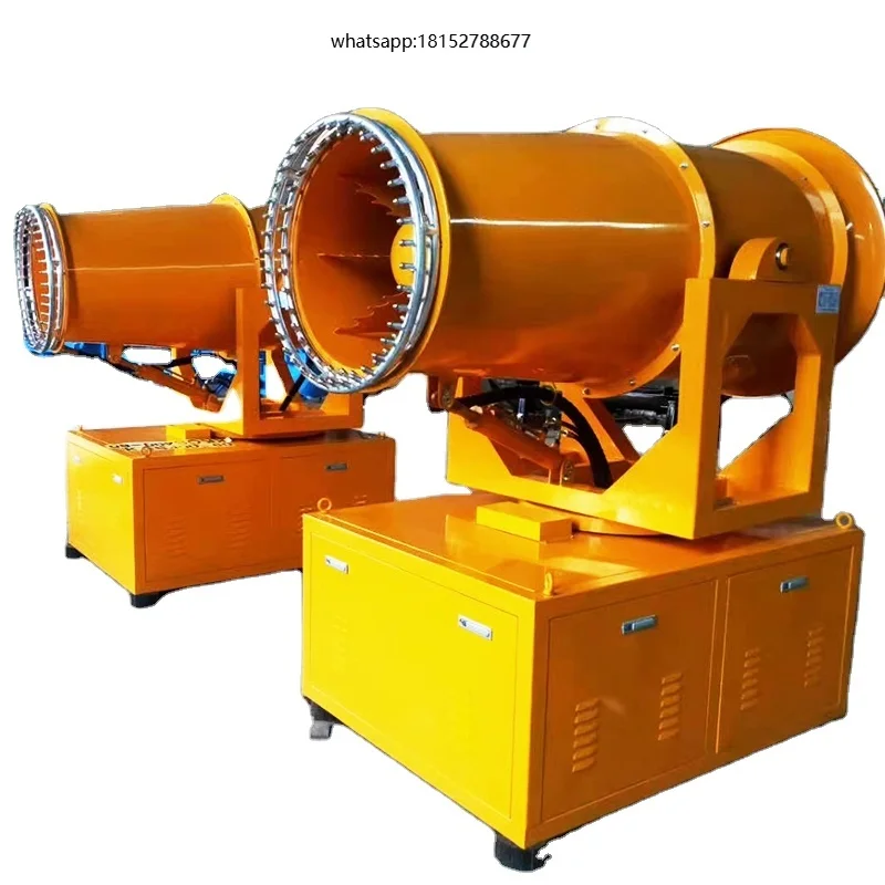 Automatic Oscillating Fog Cannon Machine for Large Area Air Purification and Cooling