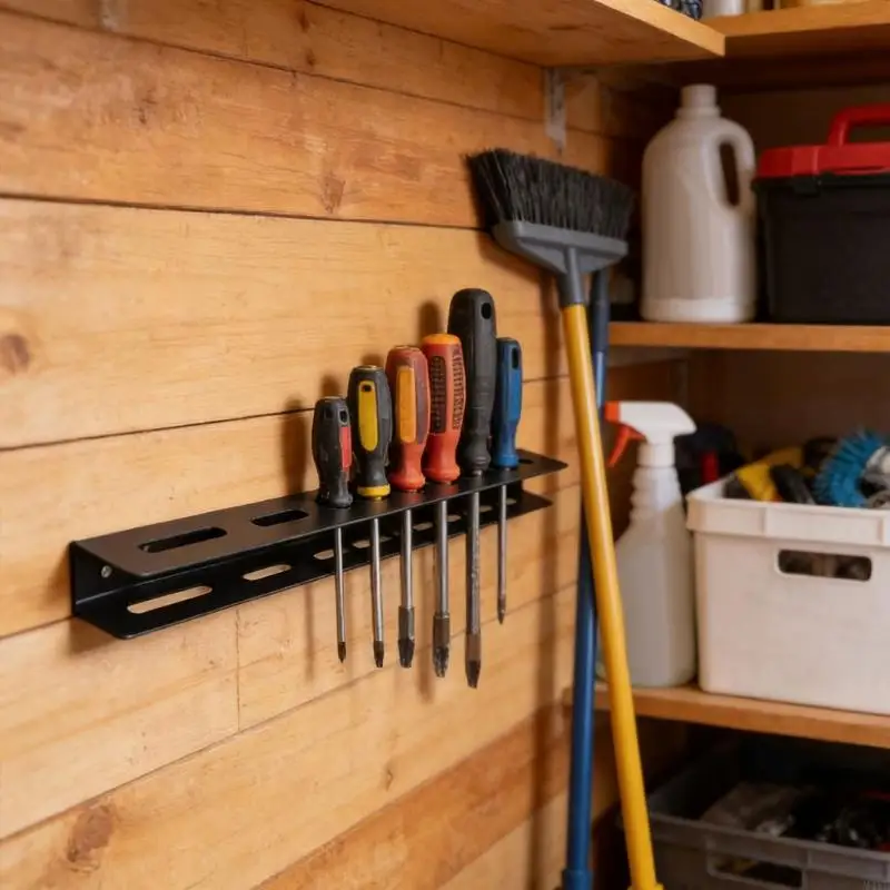 

Многофункциональный настенный утюг-органайзер, стойка для отверток, инструмент для хранения в гараже, нержавеющий M4YD