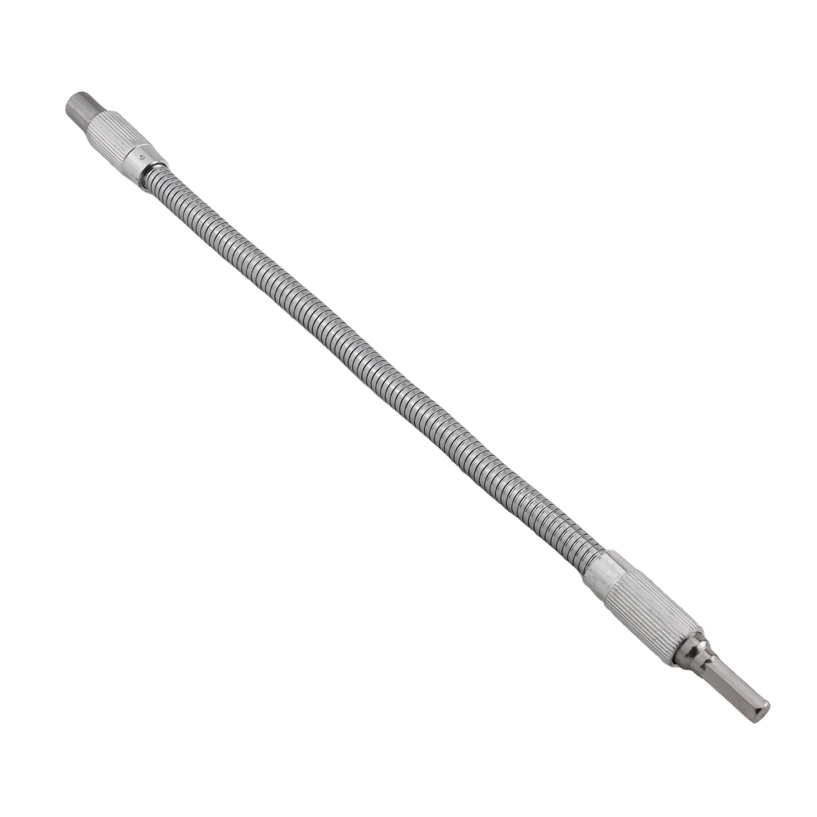Flexible Drill Hose Drill Bit Extension 6.35mm Hex Size Electric Drills Compatible Hexagonal Head Metal Material