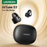 UGREEN Auriculares inalámbricos con clip de oreja abierta Auriculares deportivos Bluetooth Auriculares con micrófono con ganchos para la oreja y gancho para la oreja