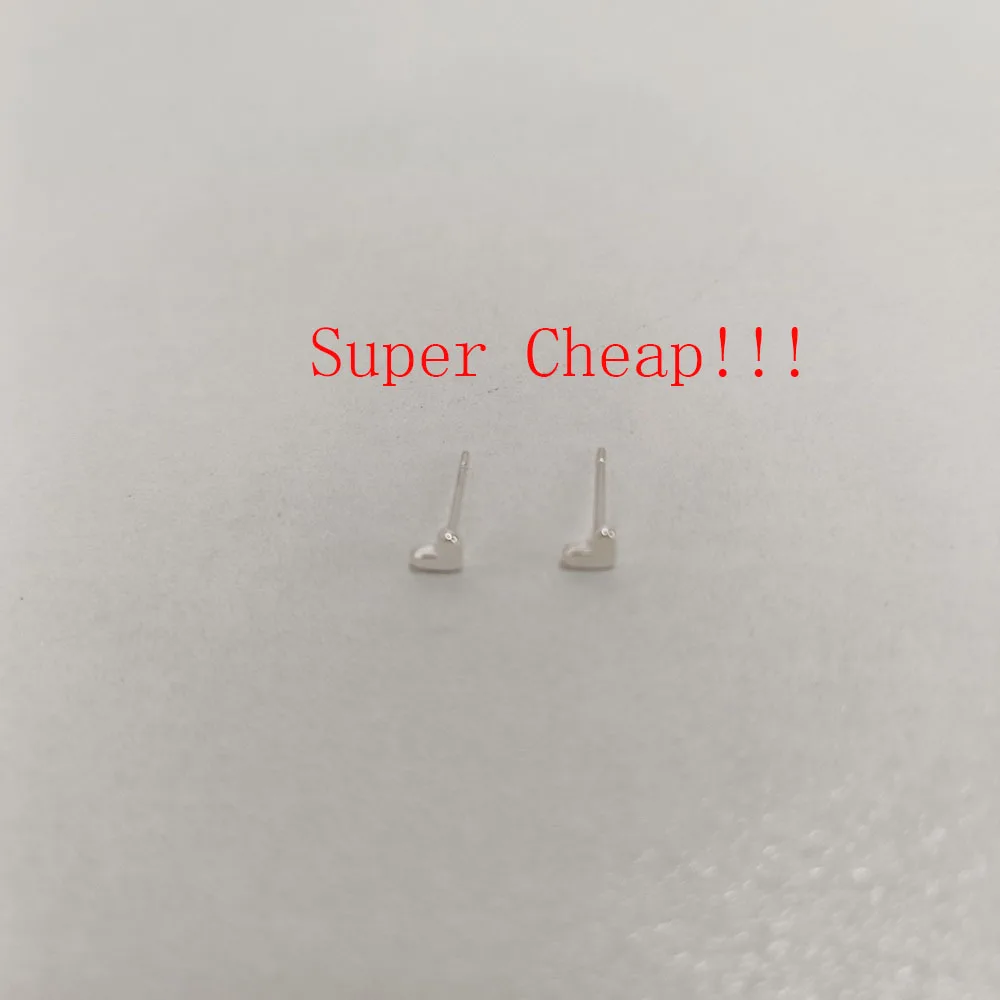 Super Cheap!!! Earrings Heart Shape серьги aretes 귀걸이