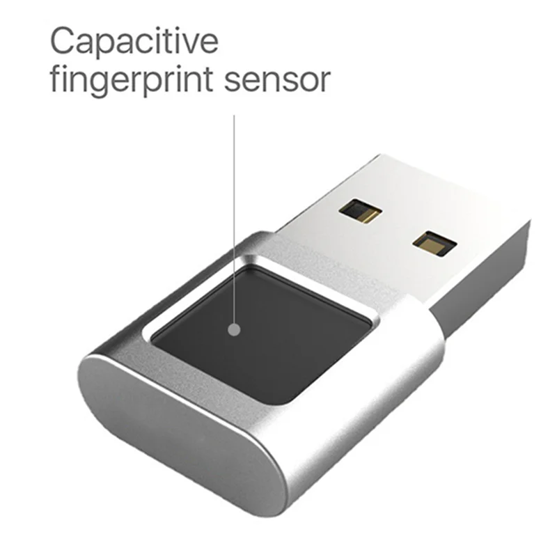 B03B-USB 指紋リーダーモジュールデバイス生体認証スキャナ Windows 10 ラップトップ PC セキュリティキー USB インターフェイス