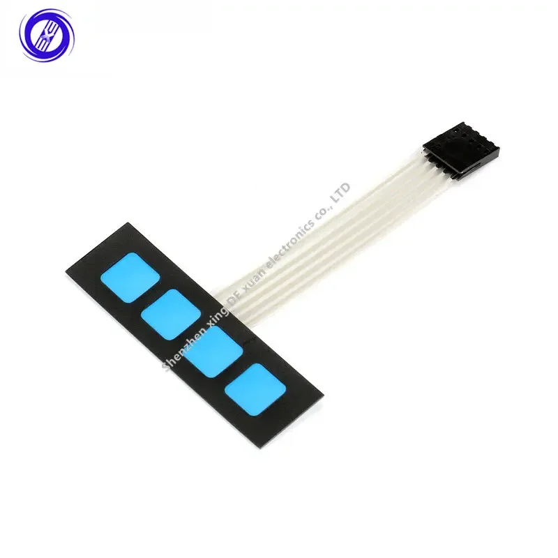 4 Key Matrix Membrane Switch Keypad Keyboard Control Panel SCM Extended  for Arduino 1x4 No Words