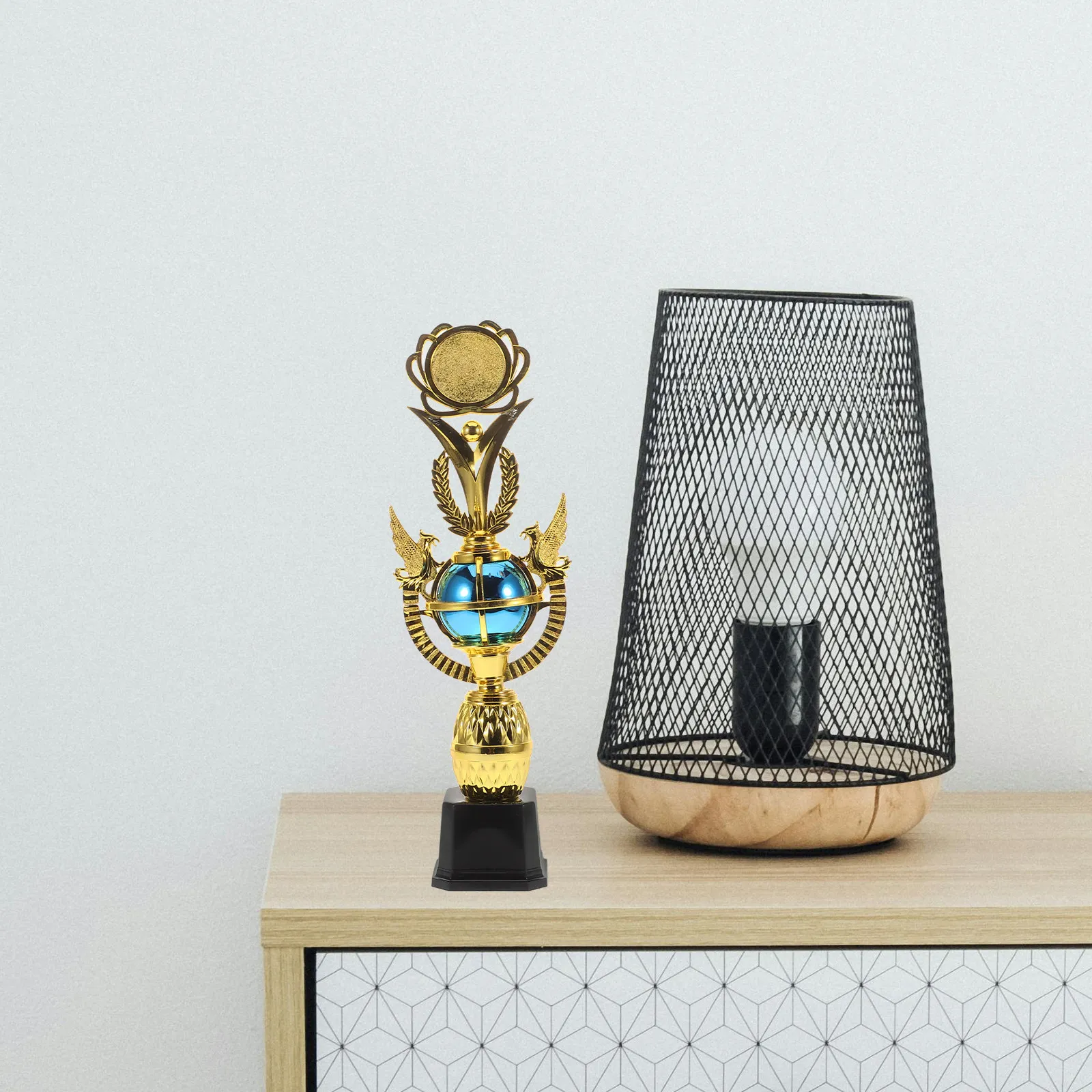 

Children Trophy Small Plastic Desktop Award Perfect for Kindergarten Graduation Prizes Sports Competitions Creative Kids Prize