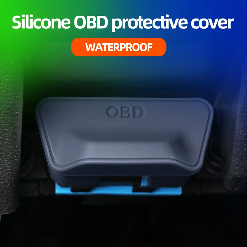Universal Vehicle OBD diagnostic interface protective cover For BMW Audi VW zeekr Porsche benz car Silicone dust cover