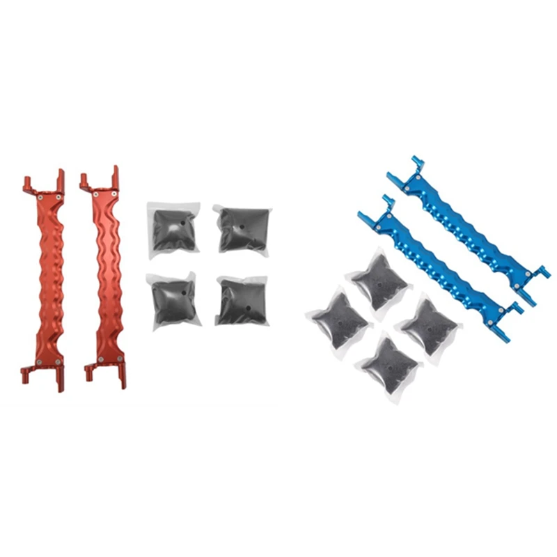 Metal Aluminum Alloy Battery Fixed Plate Holder Heat Dissipation For TRAXXAS 1/5 X-MAXX 6S 8S 77086-4 MONSTER TRUCK