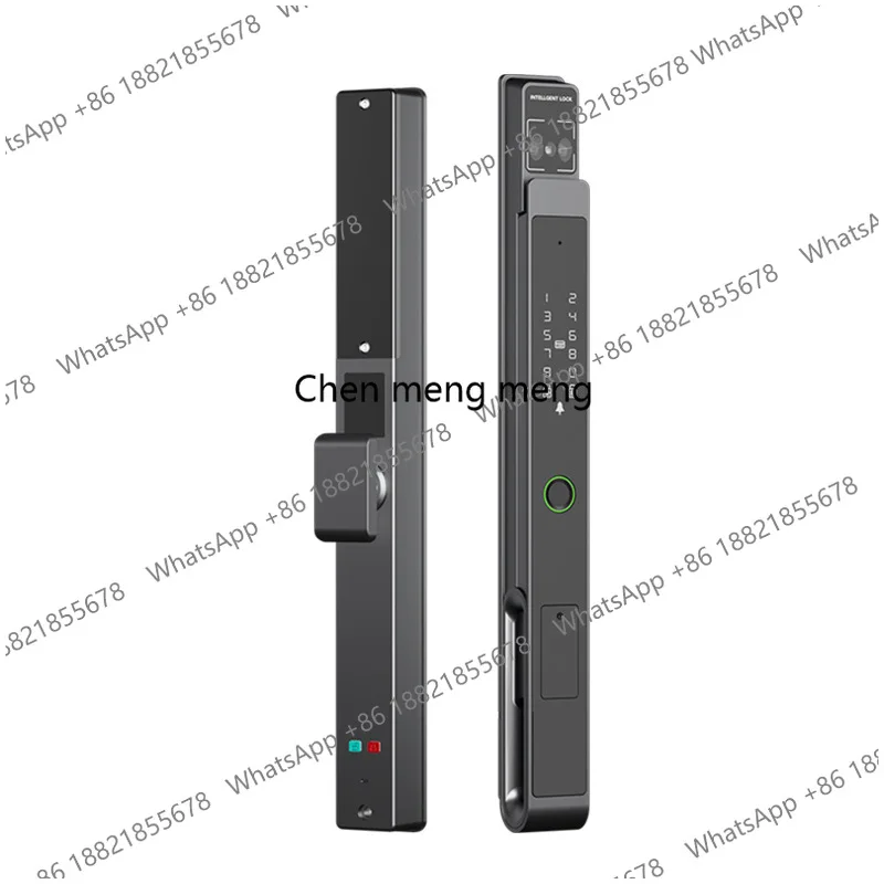 

Smart Facial Recognition Door Lock TTLock Automatic Aluminum Gate Fingerprint Waterproof Outdoor Password Lock for Courtyard