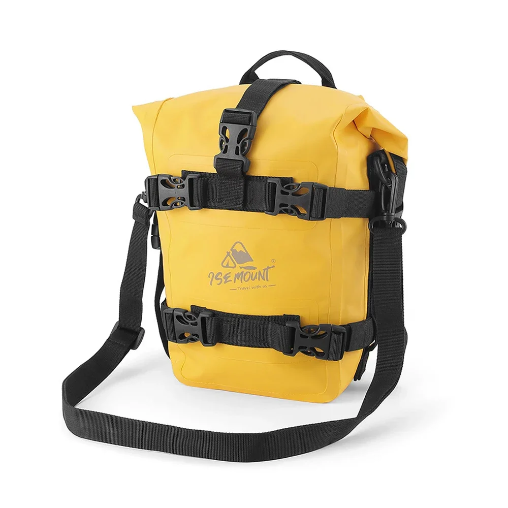 

Водонепроницаемая сумка для мотоциклетных бамперов объемом 8 л — сумка для боковой рамы/спортивной штанги, хранилище для инструментов, практичный аксессуар, прочный для езды