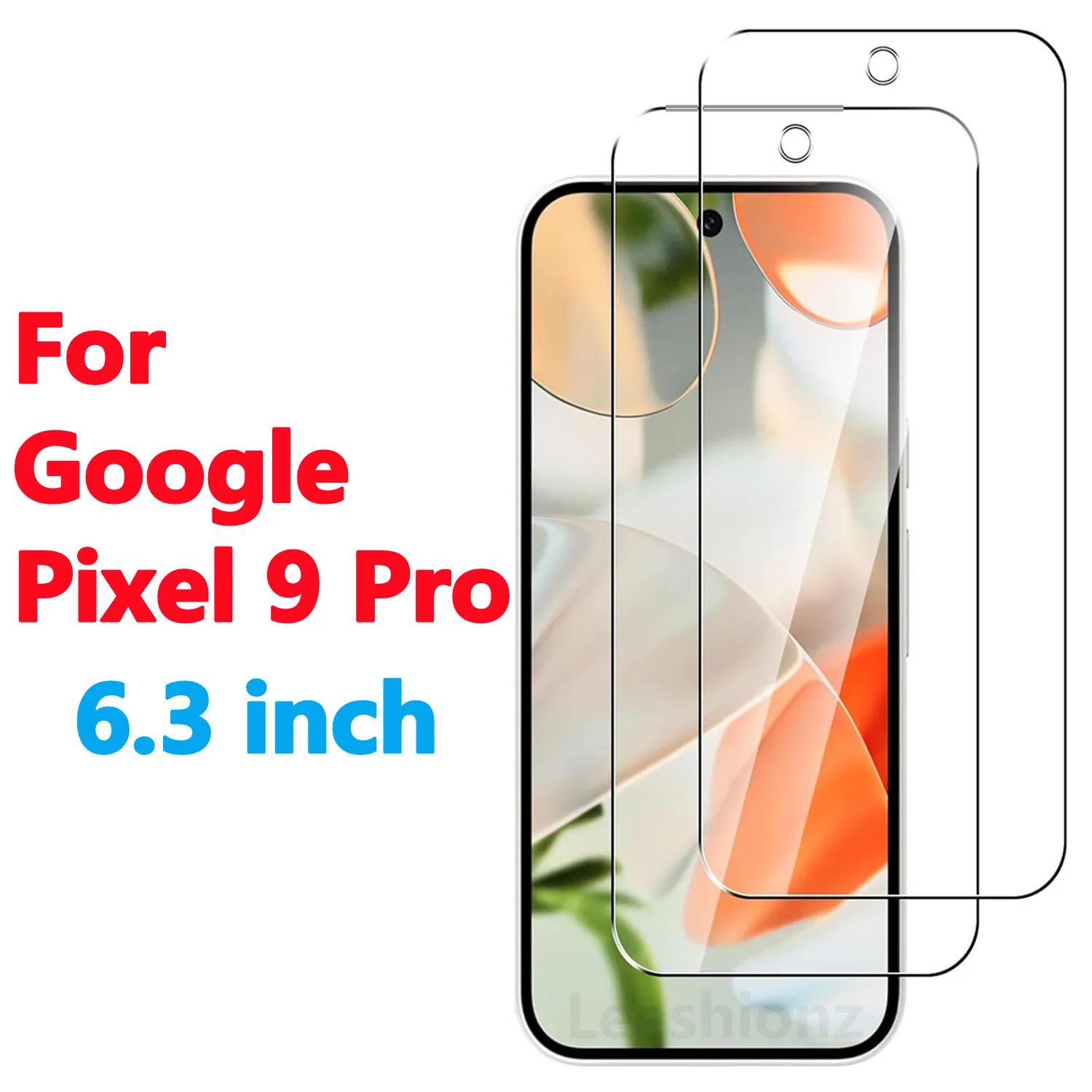 

For Google Pixel 9 pro Screen Protector Tempered Film 6.3 inch Anti Fingerprint 9H+Ultra HD Glass