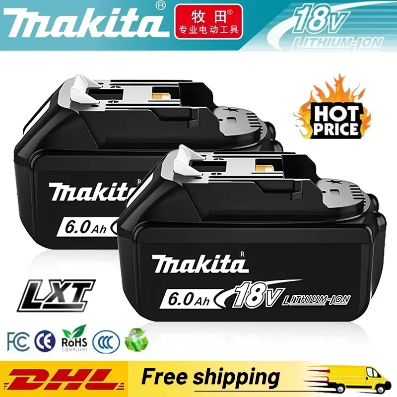 

100% genuine Makita 18V 3.0AH 6.0AH 9.0AH rechargeable battery, suitable for BL1830B BL1840 BL1840B BL1850 BL1850B power tools