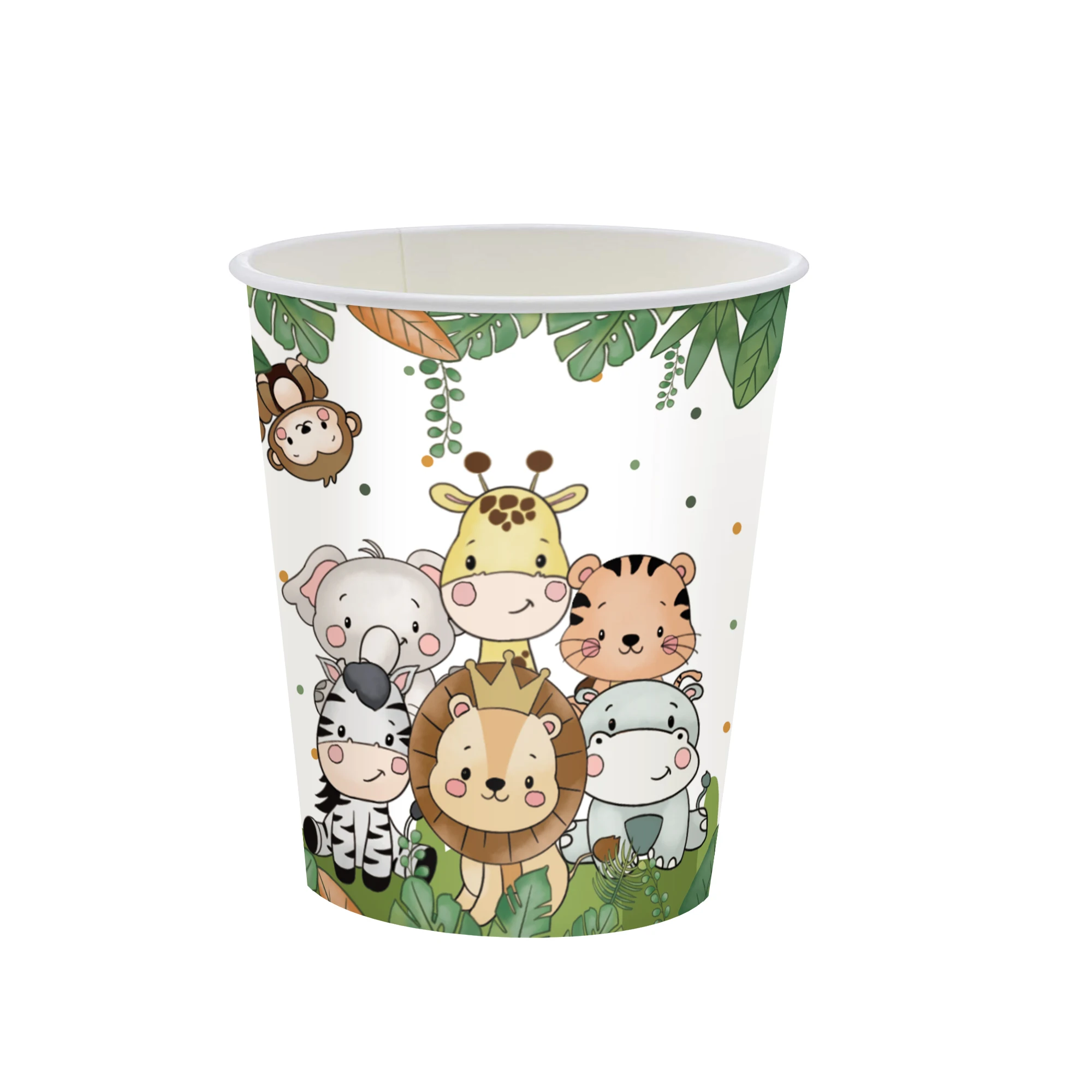 Jungle Safari kids Baby Shower Decorations Plate Cup Napkin Tablecloth Balloon Favor Gift For Kild Birthday Party Decor Supplies