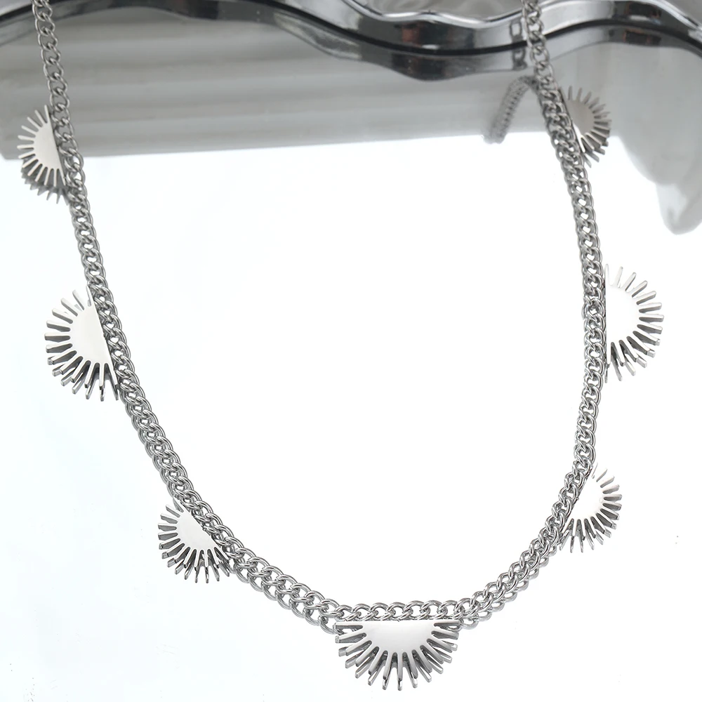Stainless Steel Necklaces Non-fading High-quality Clavicle Chain Necklace For Women Jewerly Personality Design Luxurious Gifts