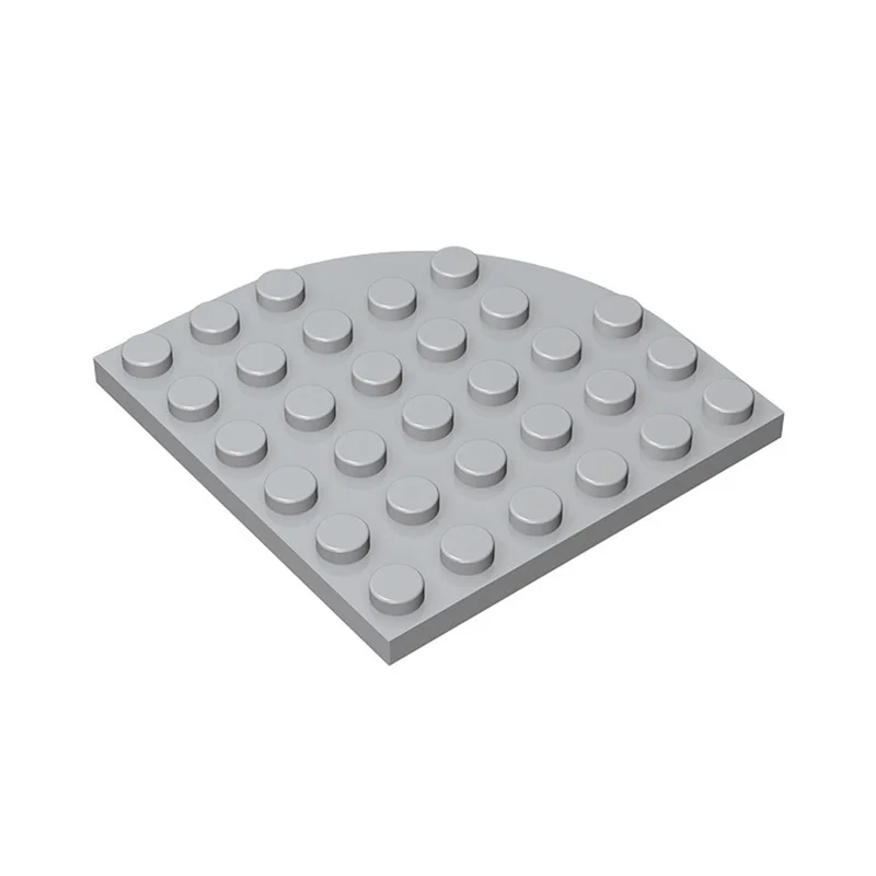 10 Stück 6003 Platte 6x6 Runde Ecke Baustein-Spielzeug Kompatibles Zubehör DIY MOC High-Tech-Geschenk – Detail 7