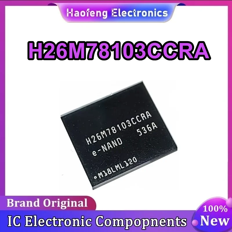 H26M78103CCRA CCRA 64GB Flash Particle eMMC Font Library 0-10 IC New Original in Stock