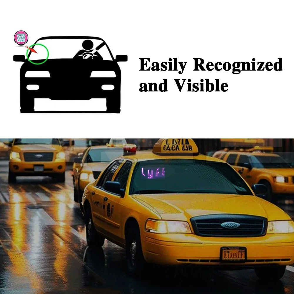 جديد تاكسي مؤشر LED ضوء USB ل L-YFT سيارة تحديد الضوء 6 فولت/12 فولت حالة للاستخدام التحديثي #3