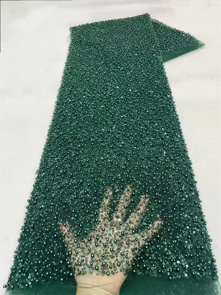 جديد جودة عالية تول الذهب أقمشة الدانتيل 2025 أنيقة الترتر مطرز الفرنسية شبكة نسيج الدانتيل للخياطة فستان الحفلات النسيج الساخن